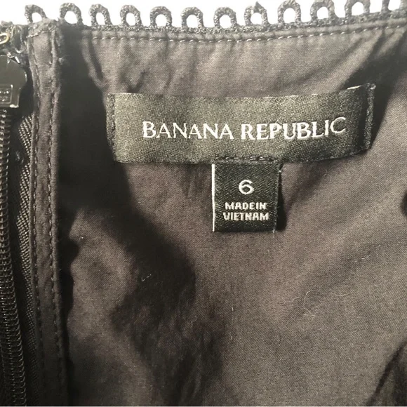 2/$14 ❤️ Banana Republic Black Sleeveless Romper Sz 6 - Picture 2 of 10
